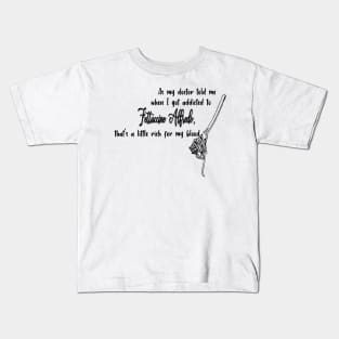 Fettuccine Addiction Kids T-Shirt